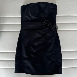 White House Black Market - Strapless black dress